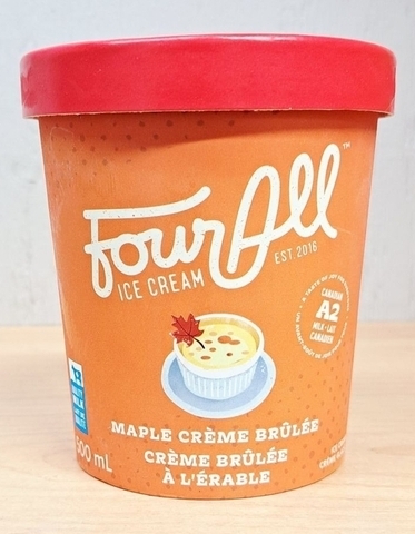 Four All - Maple Creme Brulee - Ice Cream PINT** SALE